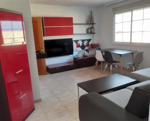 Living room of Flat to rent in  Melilla Capital  with Terrace, Storage room and Furnished