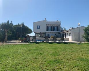 Jardí de Casa o xalet en venda en Elche / Elx amb Aire condicionat, Terrassa i Piscina