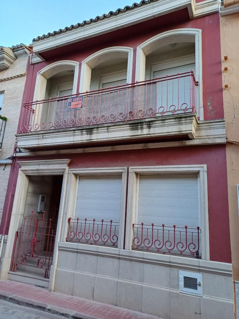 Exterior view of Planta baja for sale in Sollana  with Air Conditioner, Heating and Parquet flooring