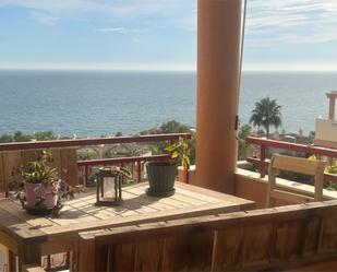 Terrace of Flat for sale in Benalmádena  with Air Conditioner, Terrace and Swimming Pool