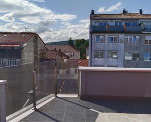 Terrace of Flat to rent in Santiago de Compostela   with Heating, Terrace and Storage room