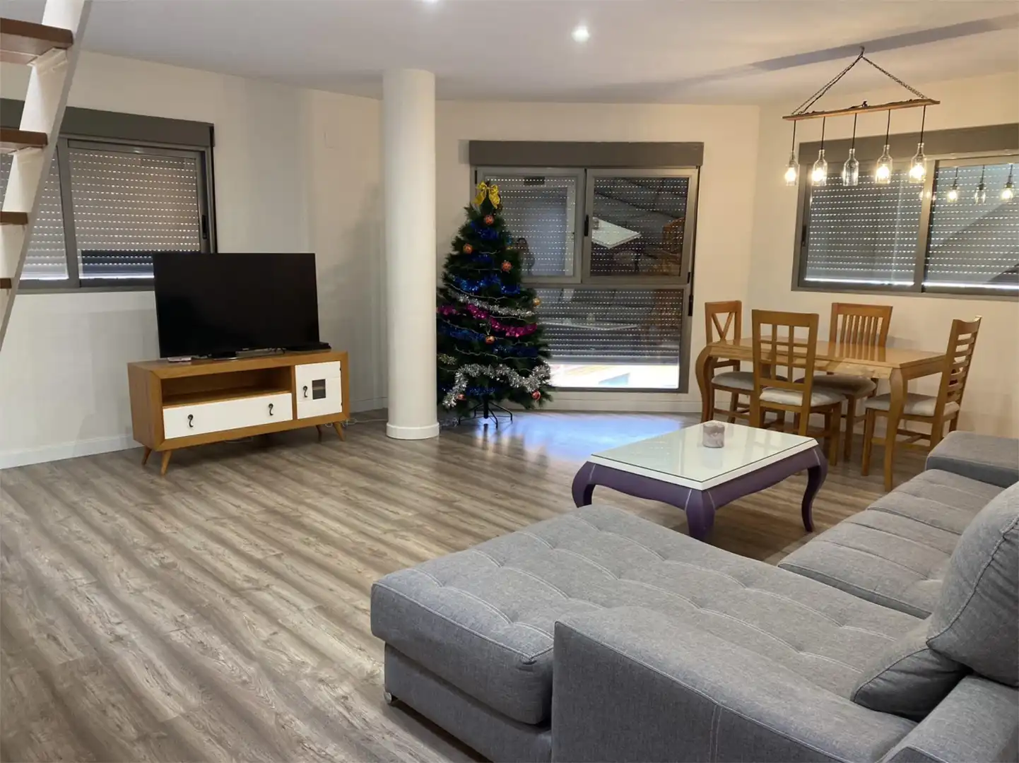 Living room of Flat for sale in Corbera  with Air Conditioner, Heating and Parquet flooring
