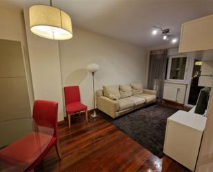 Living room of Apartment to rent in Lugo Capital  with Heating, Parquet flooring and Terrace