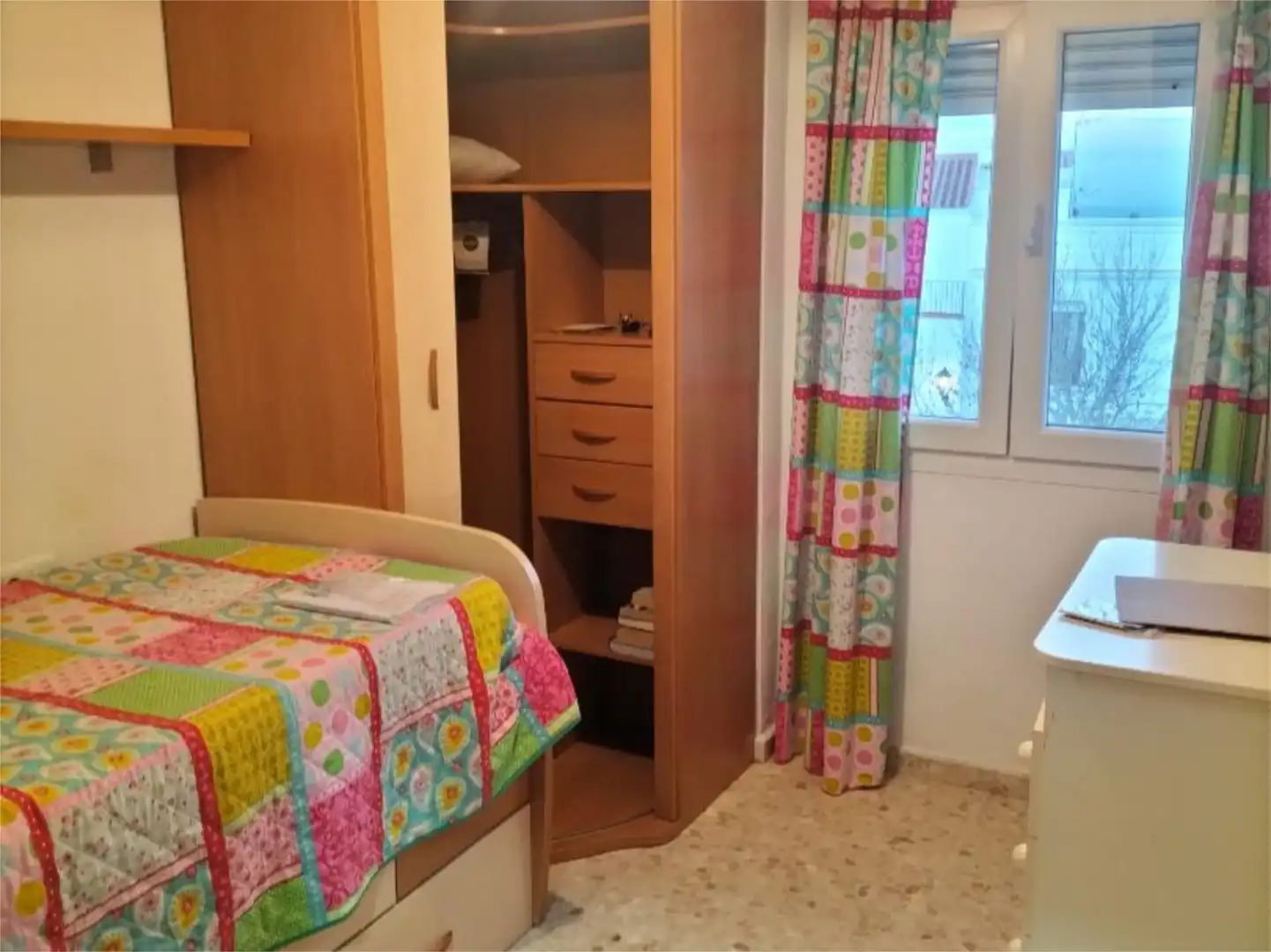 Wohnung zur Miete in Calle Molinero, 18, Vejer Schlafzimmer von Wohnung zur Miete in Vejer de la Frontera mit Klimaanlage, Heizung und Terrasse