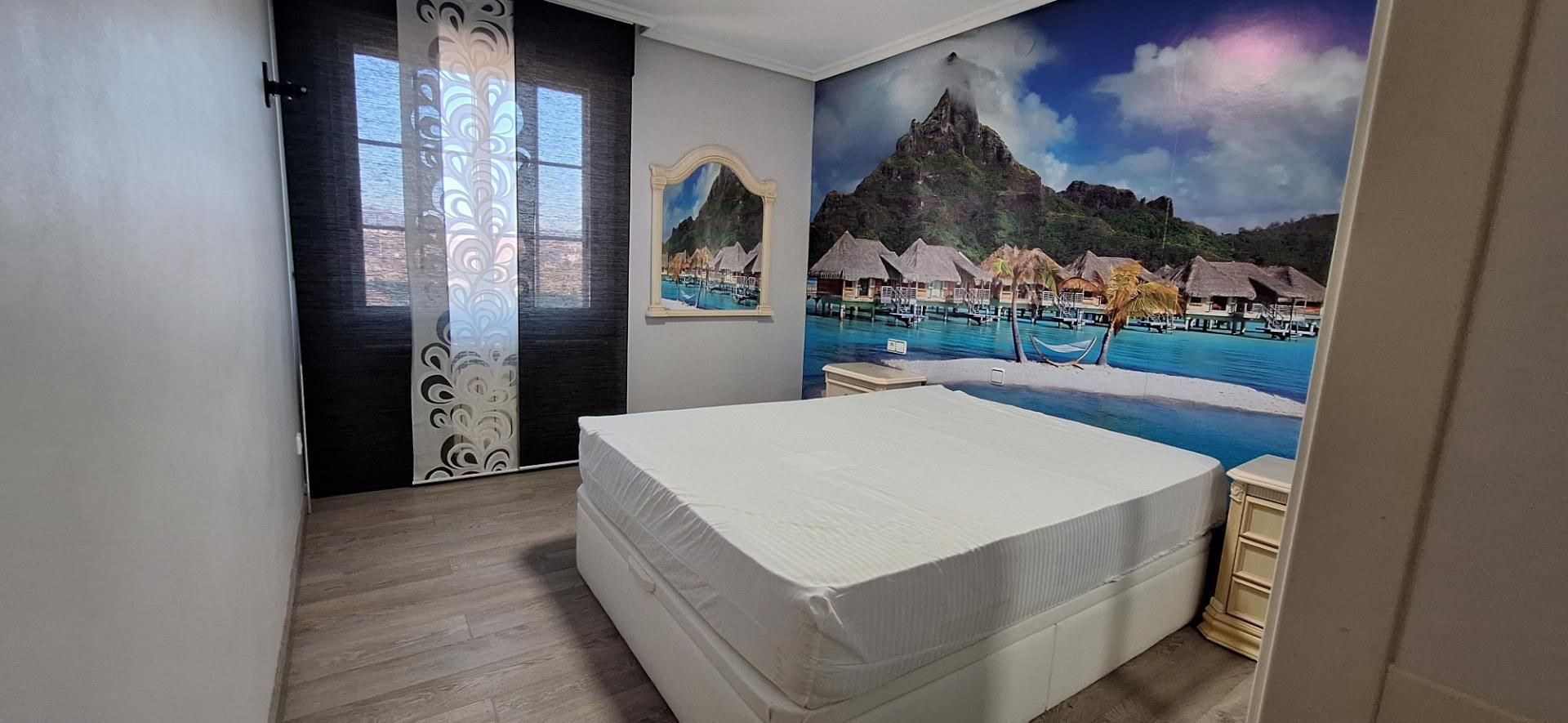 Bedroom of Flat for sale in San Cibrao das Viñas  with Air Conditioner, Heating and Private garden