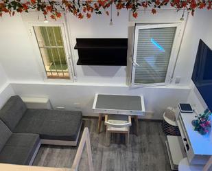 Balcony of Study to rent in  Madrid Capital  with Air Conditioner, Heating and Parquet flooring