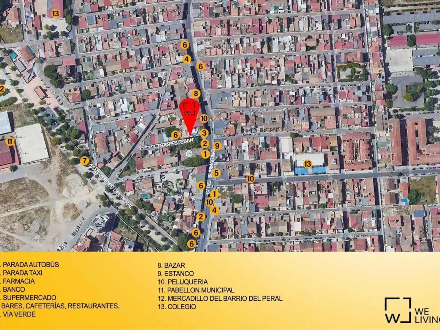 Room in Calle San Esteban, 4, Casco Antiguo Exterior view of Flat for share in Cartagena with Air Conditioner, Heating and Terrace