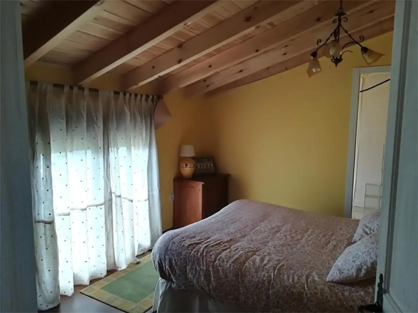 Bedroom of Detached homes for rent in Alfoz de Lloredo  with Heating, Private garden and Parquet flooring