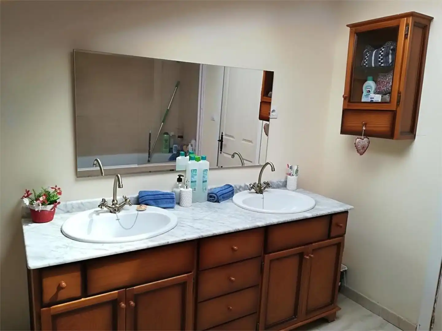 Bathroom of Detached homes for rent in Alfoz de Lloredo  with Heating, Private garden and Parquet flooring