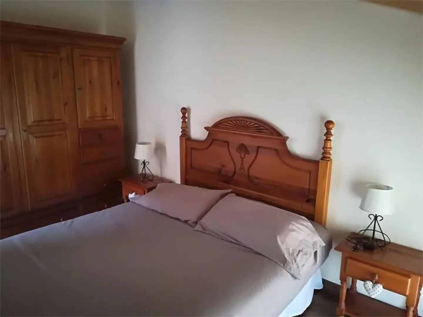 Bedroom of Detached homes for rent in Alfoz de Lloredo  with Heating, Private garden and Parquet flooring