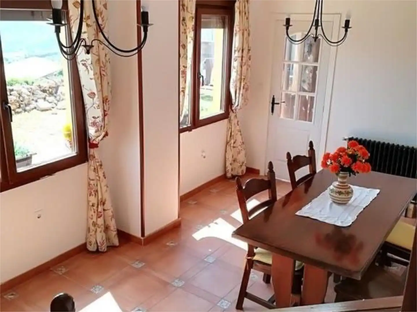 Dining room of Detached homes for rent in Alfoz de Lloredo  with Heating, Private garden and Parquet flooring