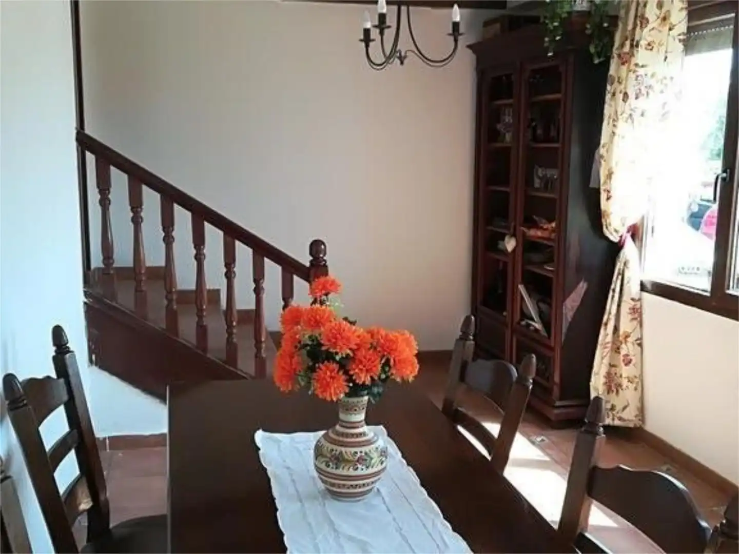 Dining room of Detached homes for rent in Alfoz de Lloredo  with Heating, Private garden and Parquet flooring