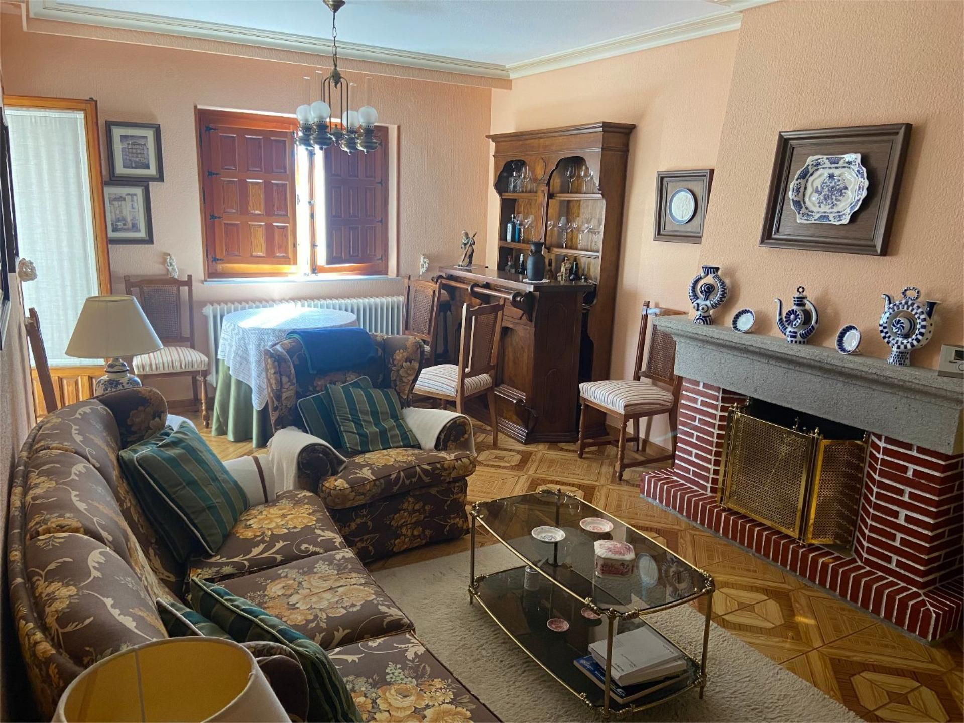 Living room of Flat for sale in Terradillos  with Heating, Parquet flooring and Terrace