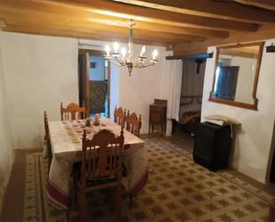 Dining room of Planta baja to rent in Bularros  with Terrace, Storage room and Furnished