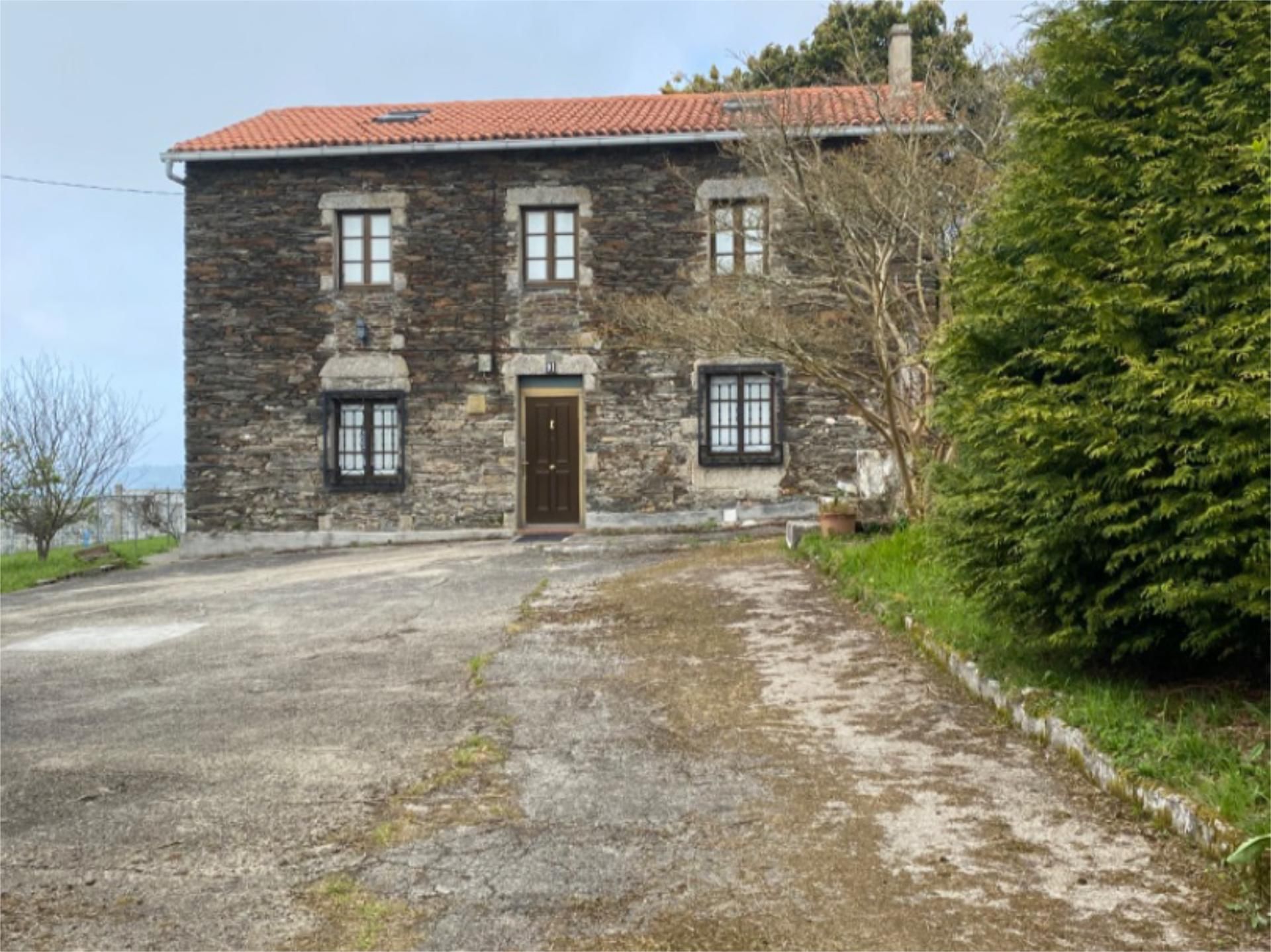 Exterior view of House or chalet for sale in Pontedeume  with Private garden, Parquet flooring and Furnished