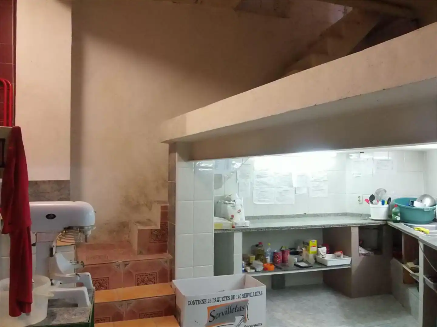 Casa adosada en venda a Calle Pablo Iglesias, 37, Magacela Cuina de Casa adosada en venda en Magacela