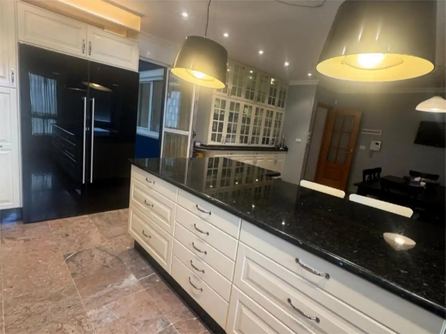 Cocina de Piso en venta en Lugo con Calefacción, Parquet y Terraza
