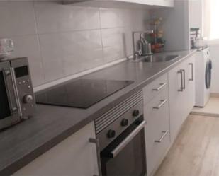 Kitchen of Flat for sale in Vélez-Málaga  with Air Conditioner, Private garden and Terrace