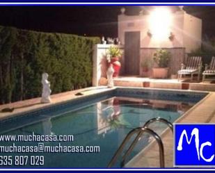 Swimming pool of House or chalet for sale in Molina de Segura  with Air Conditioner, Private garden and Terrace