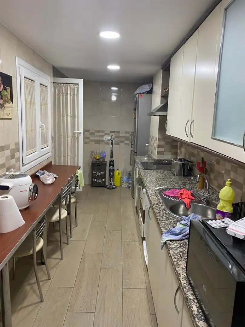 Küche von Wohnung zur Miete in Málaga mit Klimaanlage, Heizung und Terrasse
