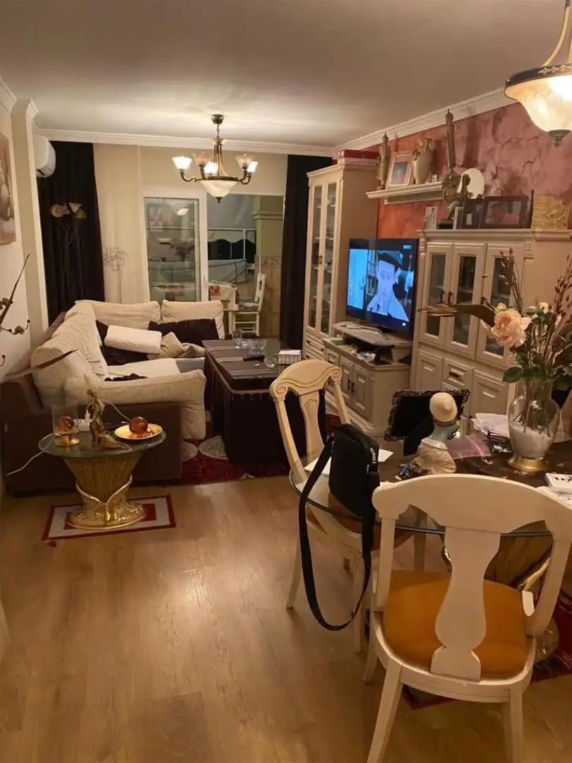 Wohnzimmer von Wohnung zur Miete in Málaga mit Klimaanlage, Heizung und Terrasse