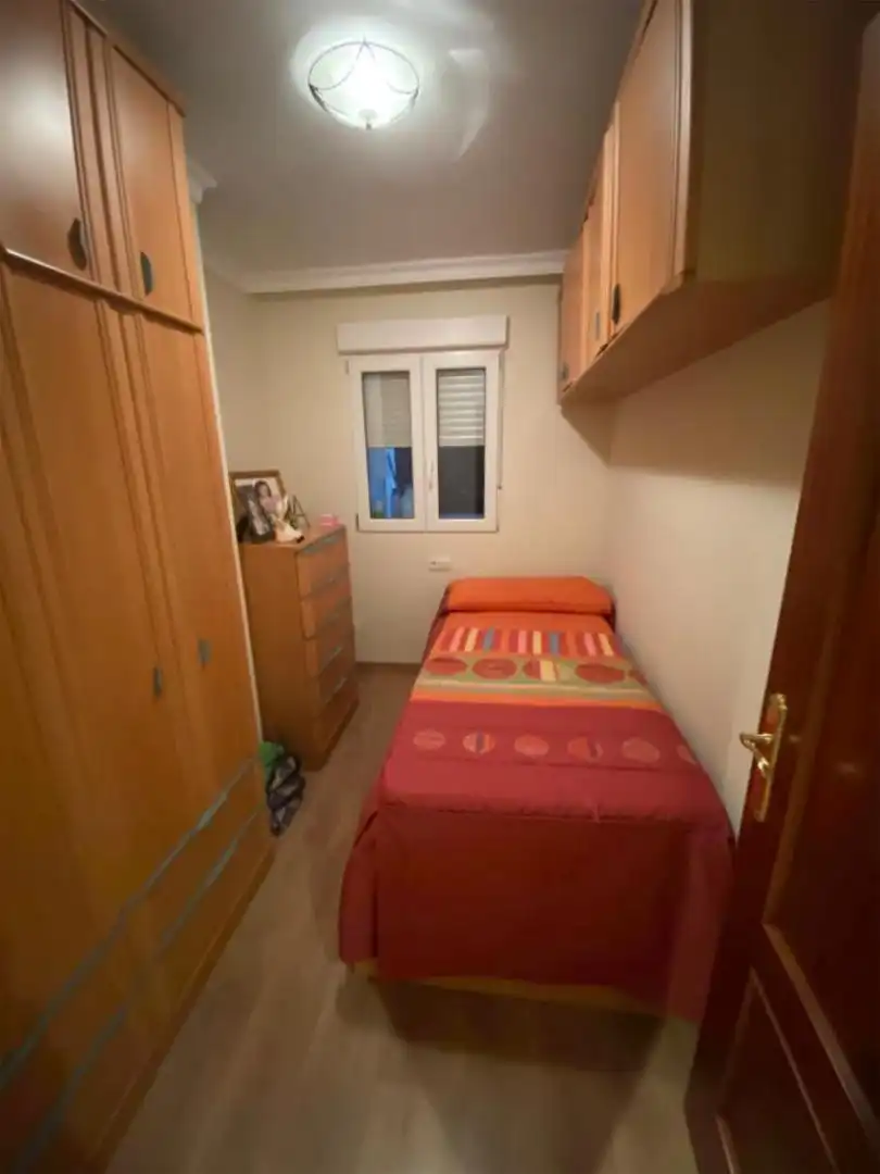 Schlafzimmer von Wohnung zur Miete in Málaga mit Klimaanlage, Heizung und Terrasse