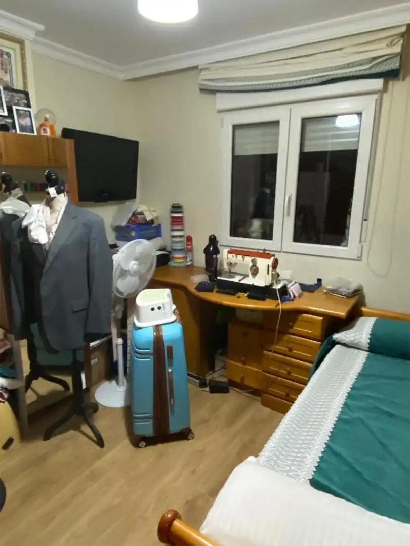 Schlafzimmer von Wohnung zur Miete in Málaga mit Klimaanlage, Heizung und Terrasse
