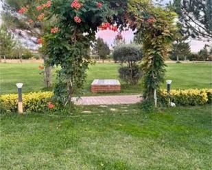 Jardí de Casa o xalet de lloguer en Lucillos amb Terrassa i Piscina