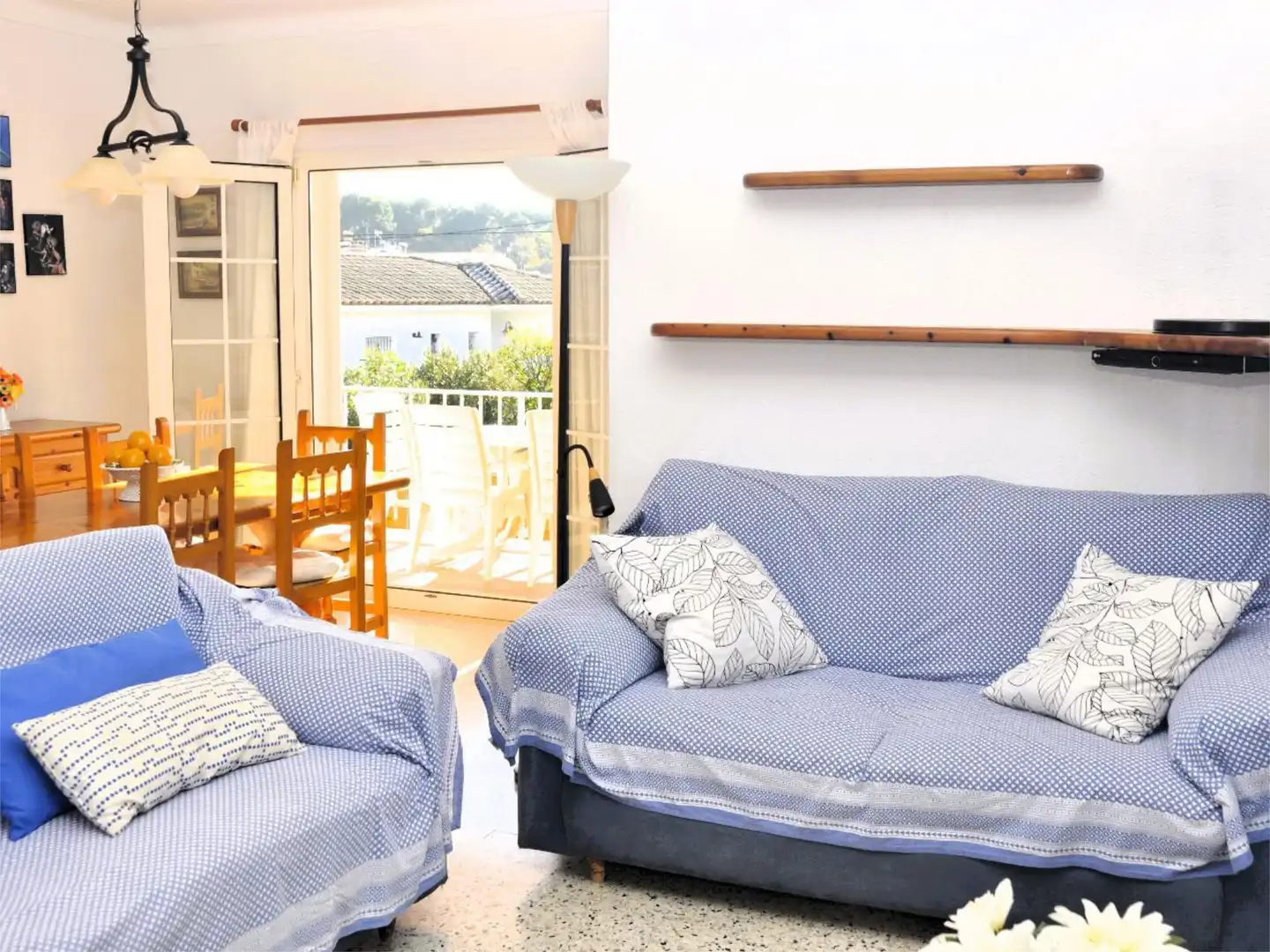 Casa o chalet en venta en Avinguda Riells, 104, Port - La Cota - Puig Sec Sala de estar de Casa o chalet en venta en L'Escala con Aire acondicionado, Terraza y Balcón