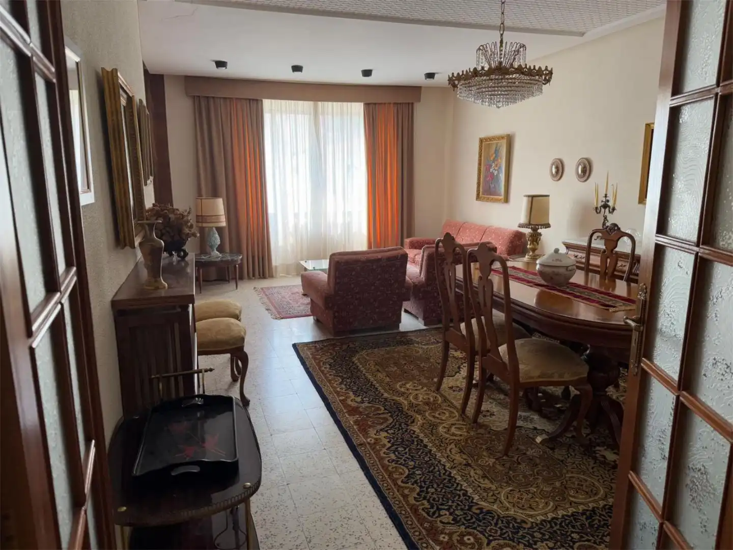 Piso en venta en Calle Don Quijote, 68, Socuéllamos Sala de estar de Piso en venta en Socuéllamos con Calefacción, Jardín privado y Terraza