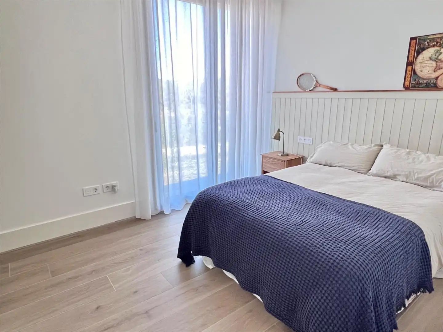 Schlafzimmer von Wohnung zum Verkauf in Biar mit Klimaanlage, Heizung und Privatgarten