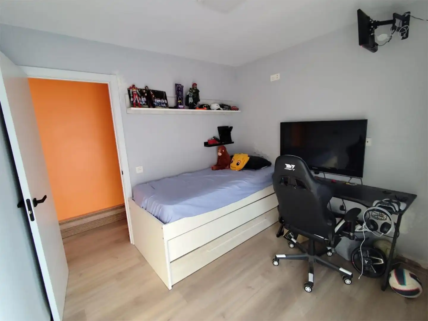Flat for sale in Avenida Mediterrania, 35, Playa Bedroom of Flat for sale in Burriana / Borriana with Parquet flooring, Terrace and Balcony