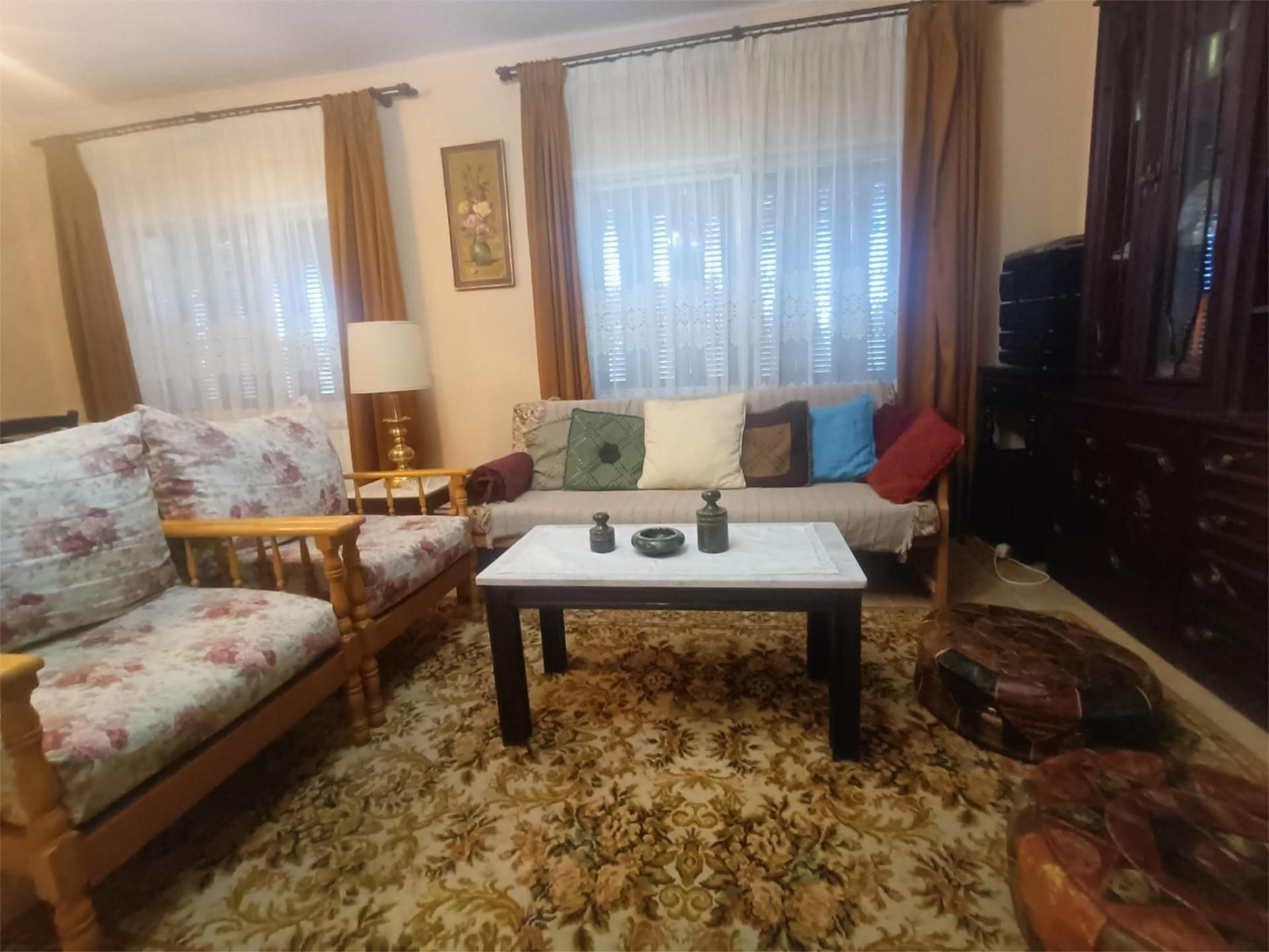 Sala d'estar de Casa o xalet en venda en El Tejado amb Aire condicionat