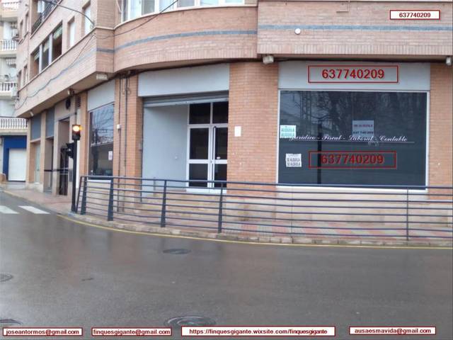 Local comercial en Alquiler en Carrer de Sant Rafael, 14 en Silla