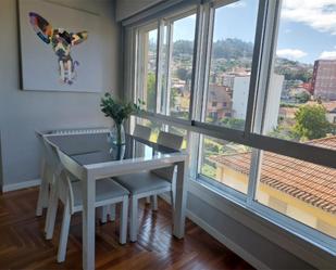 Dining room of Apartment to rent in Vigo   with Heating, Parquet flooring and Storage room