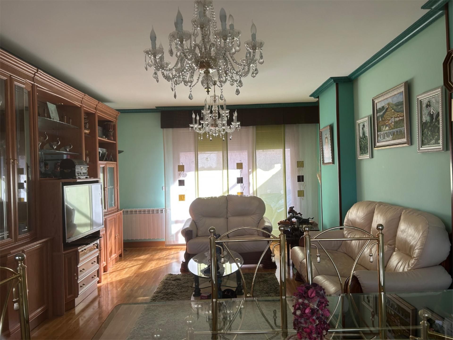 Sala d'estar de Casa adosada en venda en Palencia Capital amb Terrassa