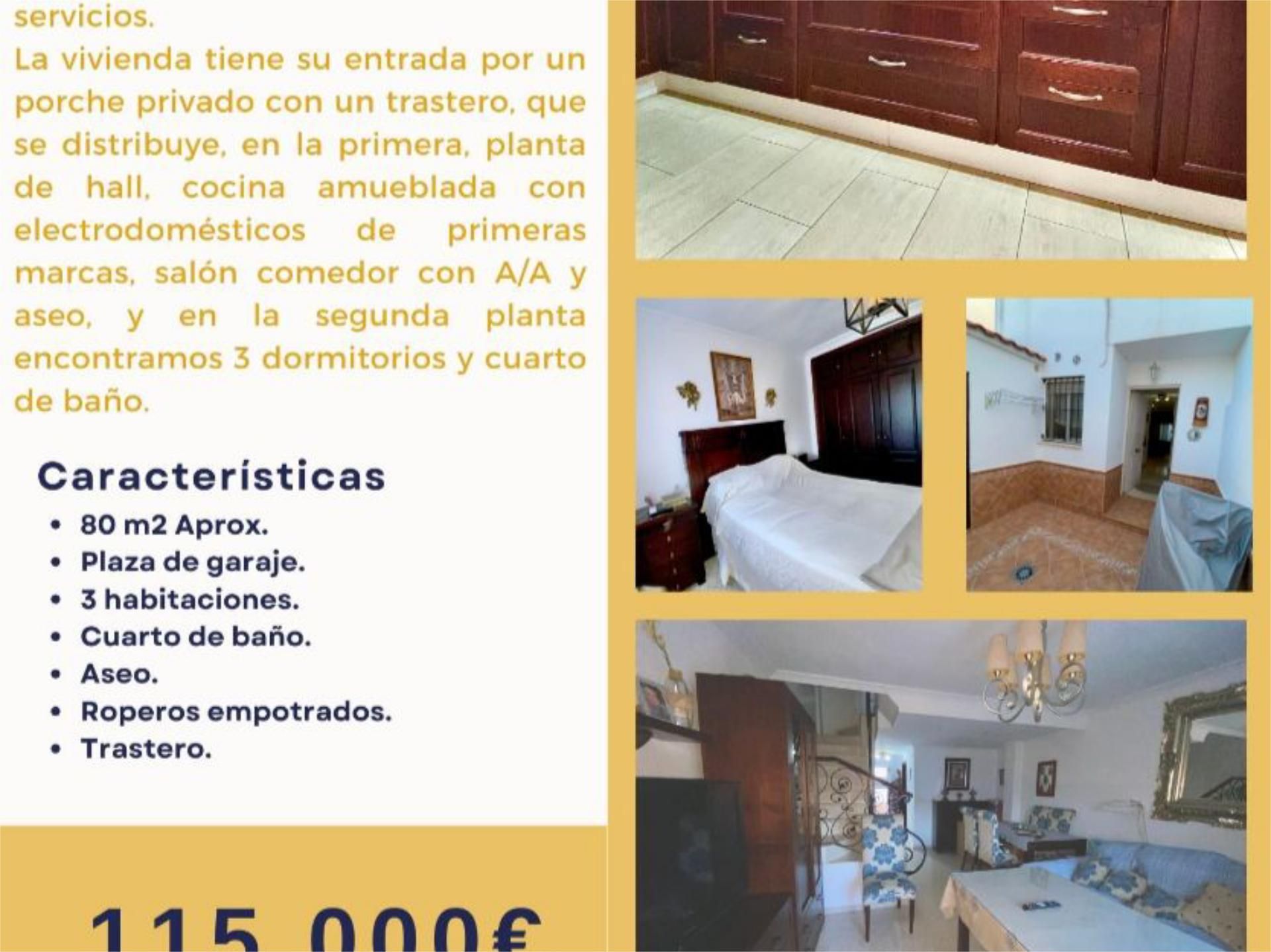 Bedroom of Duplex for sale in Los Palacios y Villafranca  with Air Conditioner, Terrace and Community parking