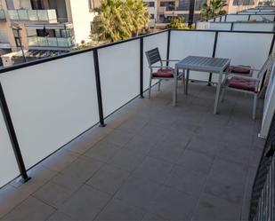 Terrace of Flat to rent in San Juan de Aznalfarache  with Air Conditioner, Heating and Parquet flooring