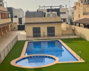 Swimming pool of Flat to rent in Pilar de la Horadada  with Air Conditioner, Heating and Private garden