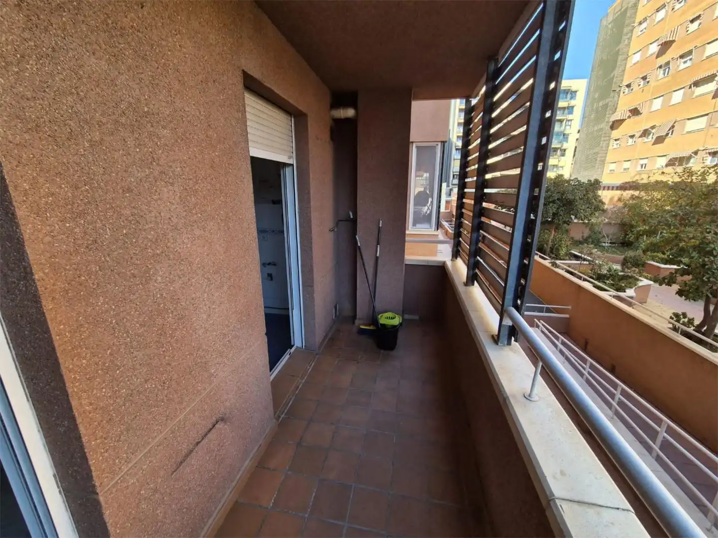 Flat for sale in Calle Periodista José María Carulla, 35, Cerrillo de Maracena - Periodistas Balcony of Flat for sale in Granada with Air Conditioner, Heating and Private garden