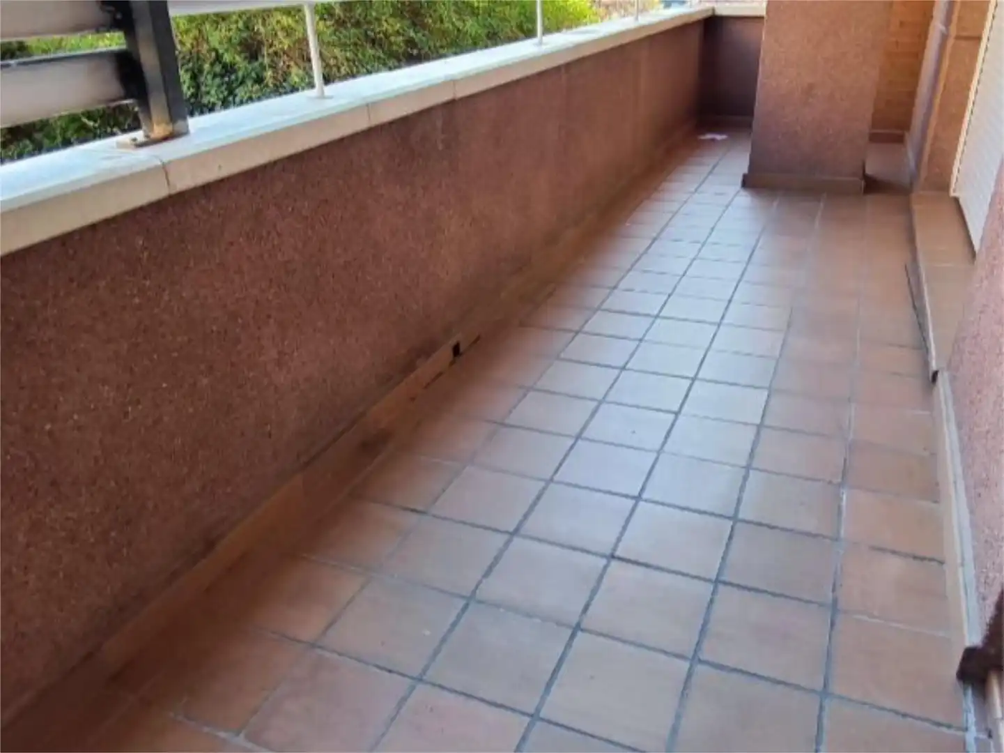Flat for sale in Calle Periodista José María Carulla, 35, Cerrillo de Maracena - Periodistas Balcony of Flat for sale in Granada with Air Conditioner, Heating and Private garden