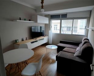 Living room of Flat to share in Ferrol  with Heating and Furnished