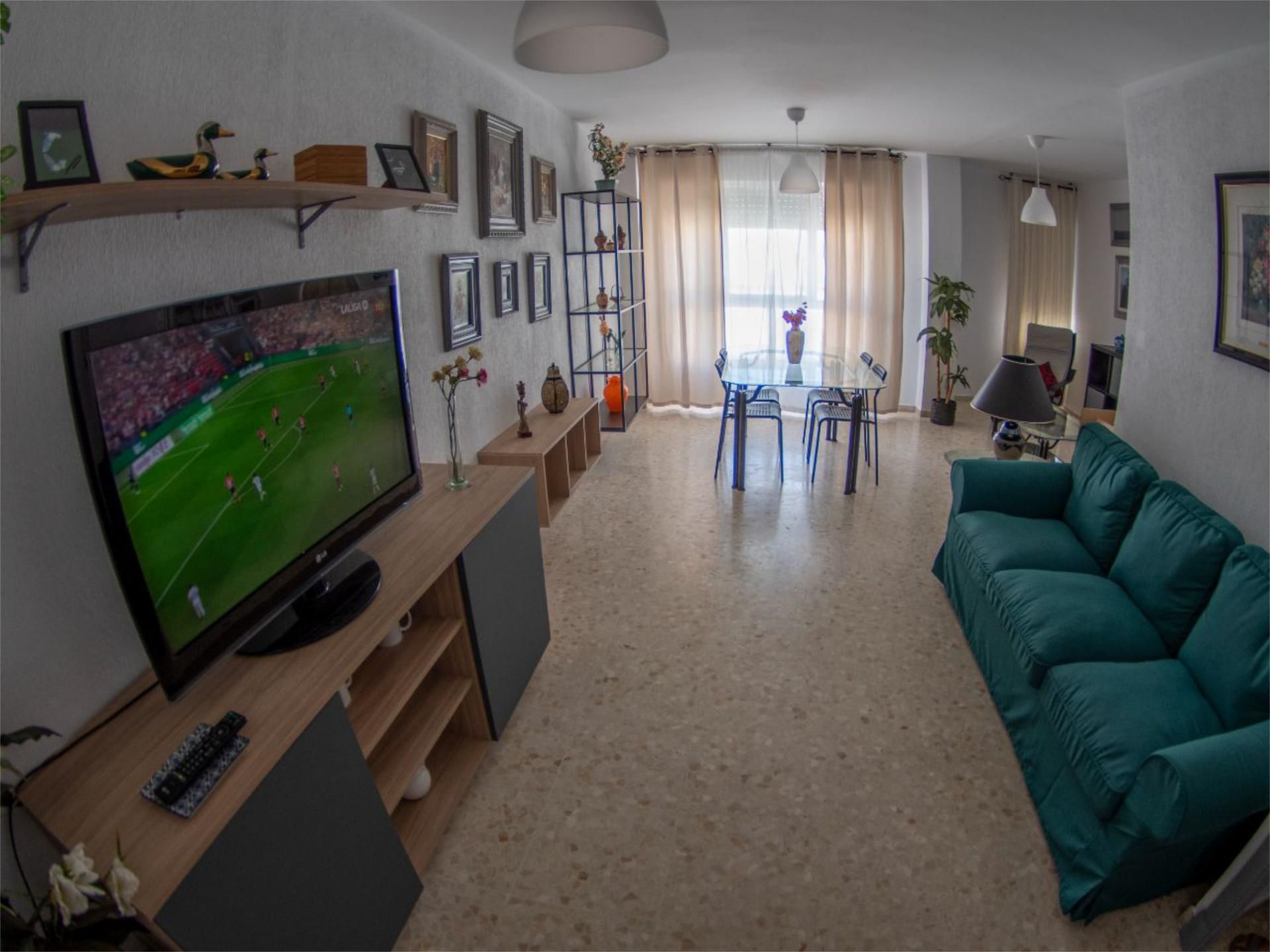 Living room of Flat to rent in  Cádiz Capital  with Furnished