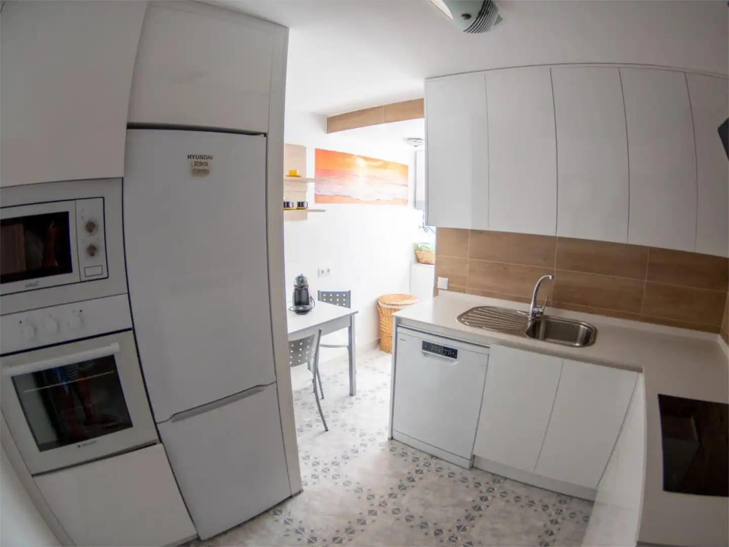 Cocina de Piso de alquiler en Cádiz con Amueblado
