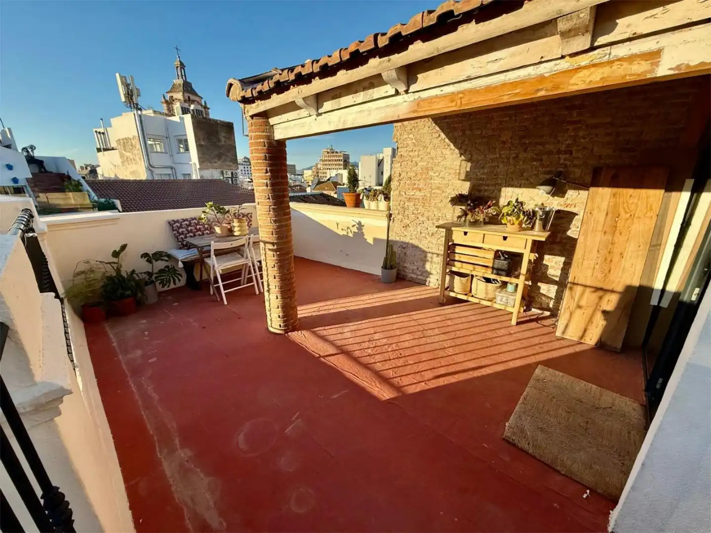 Flat for rent in Calle Salvago, 6, Centro Histórico Terrace of Flat for rent in Málaga with Air Conditioner, Terrace and Furnished