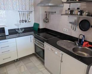 Kitchen of Apartment to rent in  Cádiz Capital  with Terrace and Furnished