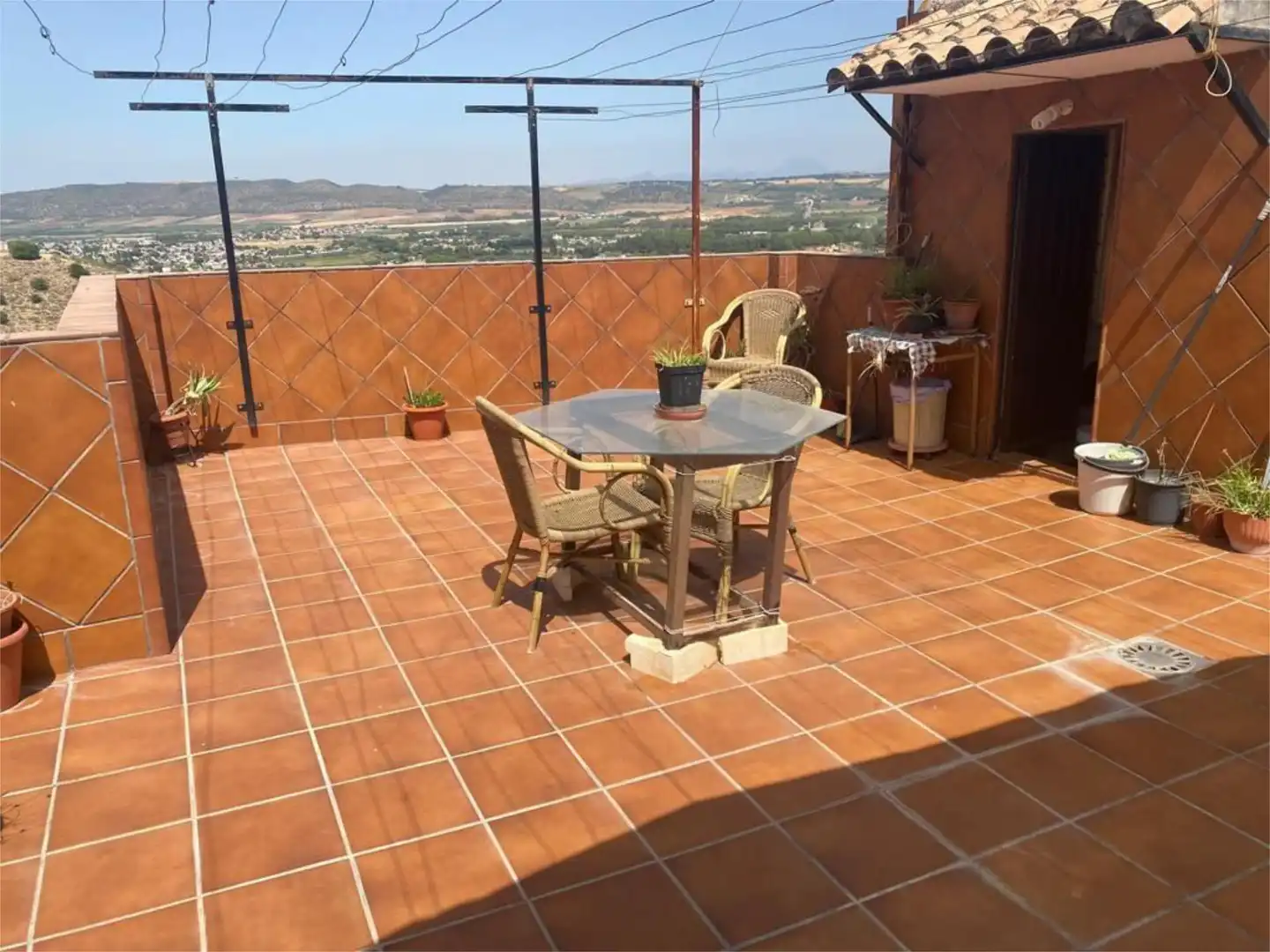Terraza de Casa adosada en venta en Arcos de la Frontera con Aire acondicionado y Terraza