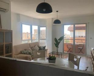 Living room of Flat to rent in  Albacete Capital  with Heating, Private garden and Terrace