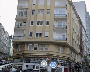 Exterior view of Flat for sale in A Coruña Capital   with Terrace and Balcony