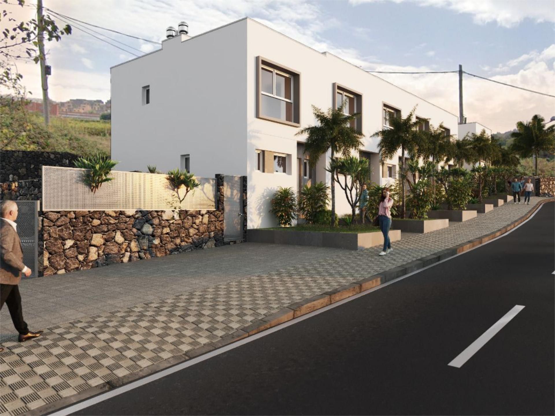 Exterior view of Single-family semi-detached for sale in Tacoronte  with Terrace, Storage room and Furnished